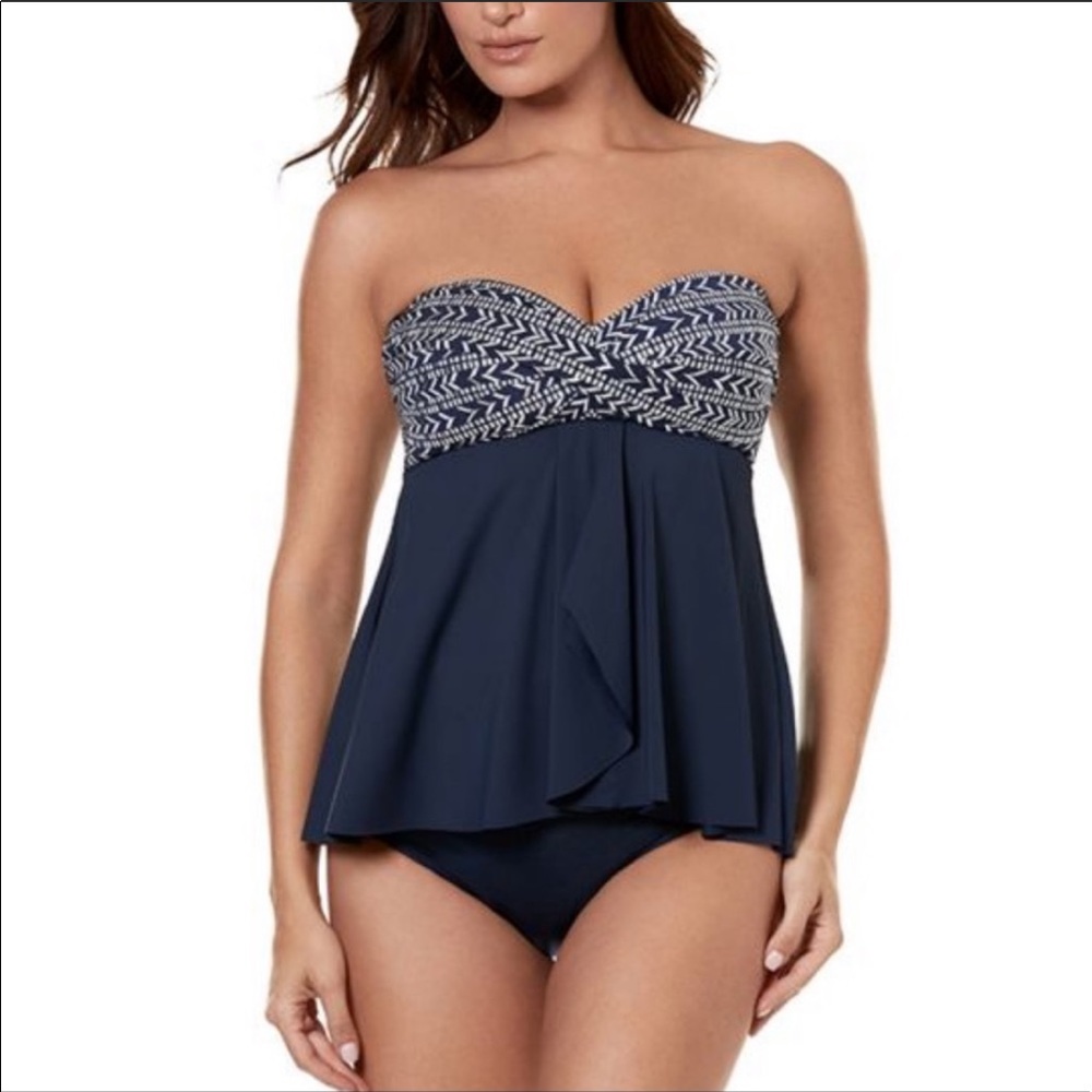 MiracleSuit Swimsuit Top NWT